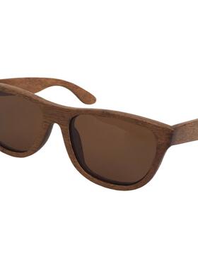 墨镜竹制粗框太阳眼镜