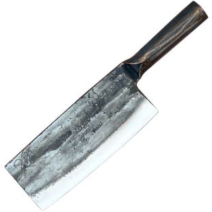 长条斩切刀轴承钢锻打菜刀越南款厨师刀切片斩骨刀肉片易磨小菜刀