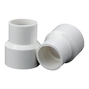 PVC水管变径大小头20 25 32 40 50 63 75 90异径直通转换接头管件