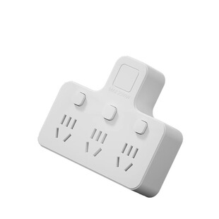 国际电工插座转换器多功能一转多孔位扩展插头排插插线板独立开关