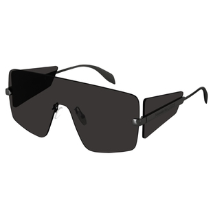 开云眼镜麦昆McQueen男女同款面具式前卫个性墨镜太阳眼镜AM0460S