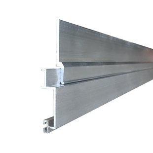 木饰面板护墙板干挂件铝型材龙骨连接卡扣背挂条子母安装配件厂家