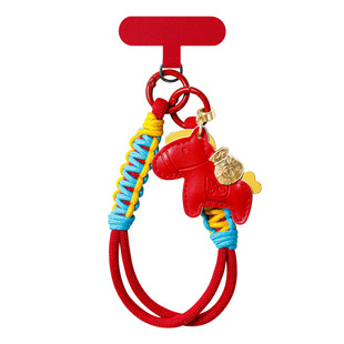 手腕式手机挂绳男款垫片卡垫简约时尚款手机手链挂绳女精致高级感超好看独特女士聚财可爱氛围感优思顿适用