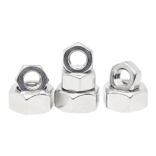 304不锈钢外六角防松螺丝螺母大全螺栓螺帽螺丝帽M2M2.5M3M4