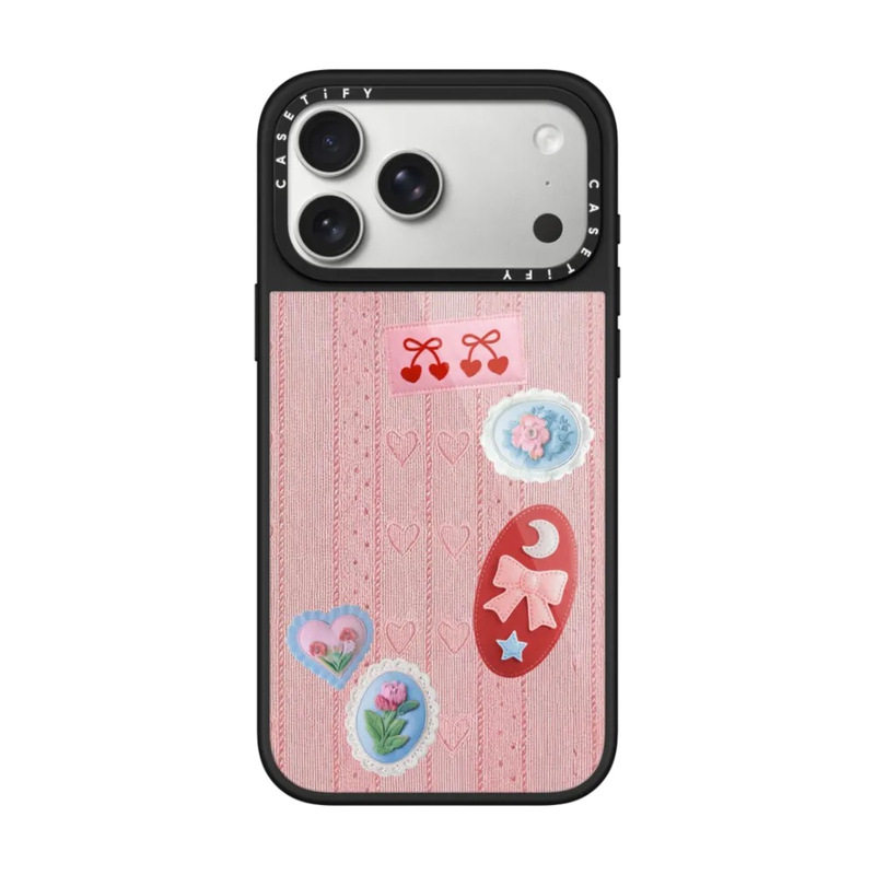 粉色毛衣CASETiFY苹果17手机壳潮