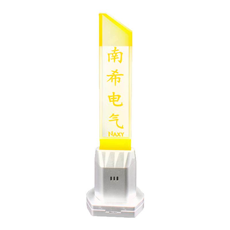 LED内雕一体三色警示灯数控机床水晶信号指示灯12V24V声光报警器