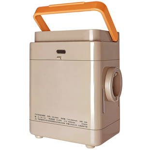 充抽两用无线自动充气泵电动户外便携2600毫安气垫床充气工具充电