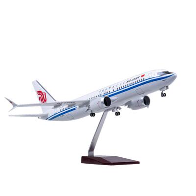 客机飞机模型国航737仿真拼装