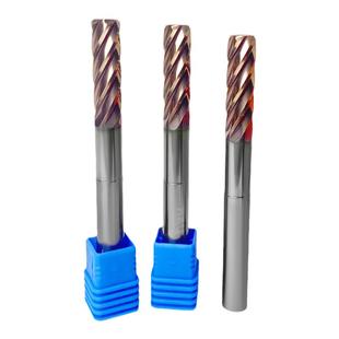 60度钨钢螺旋铰刀硬质合金涂层高精度加长直柄机用铰刀5/6/7/8/10