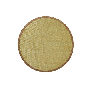 绘家「普洱」日式圆蒲团蔺草榻榻米打坐垫禅修喝茶室家用休闲垫子