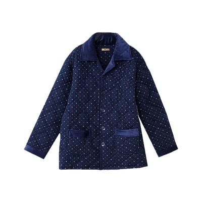 睡衣男秋冬加厚纯棉夹棉单件上衣