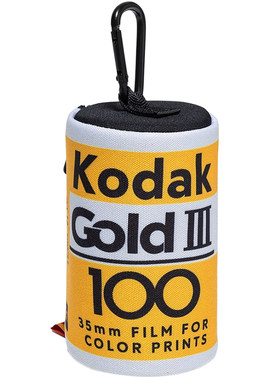 [新品]KODAK柯达金色胶片设计小物件收纳挂件小包男女同款包袋