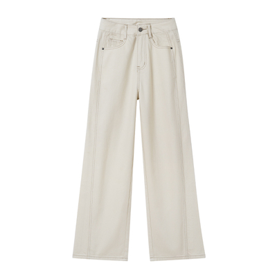 王家有鱼阔腿裤长裤高腰