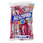 正品阿尔卑斯棒棒糖24支240g牛奶水果味婚庆喜糖儿童休闲零食糖果