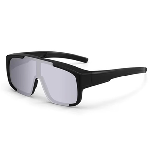 近视套镜骑行眼镜男款登山偏光运动防风防紫外线护目镜太阳镜潮