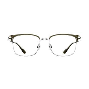 陌森近视眼镜框男女款高级感舒适轻盈钛架可配高度数光学镜MA6051
