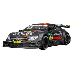 CCA1:32仿真奔驰C63 DTM拉力赛车模型声光回力合金车模儿童玩具车