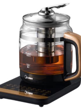 美的养生壶电热水壶1.5L烧水壶新款家用多功能办公室电水壶正品