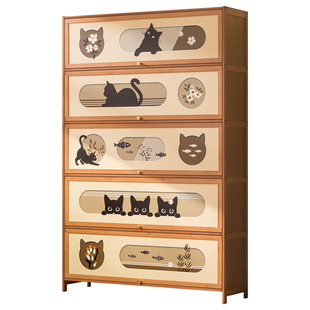 收纳柜子置物柜儿童玩具零食客厅杂物储物房间卧室宝宝衣服整理柜