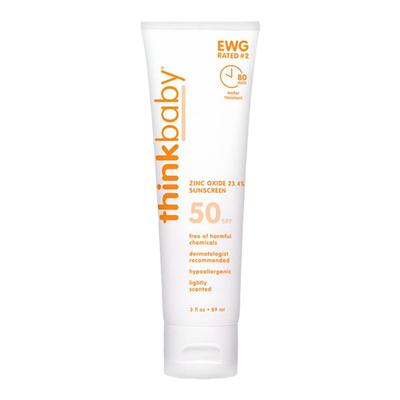 美国Thinkbaby物理防晒霜spf50