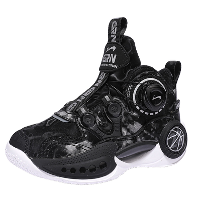 贵人鸟儿童官方旗舰店男童运动鞋冬季皮面二棉秋款防水加绒大棉鞋