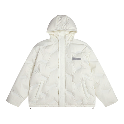 Atry立体胶囊压印连帽羽绒服