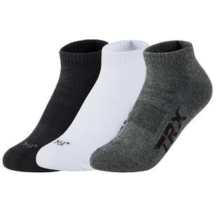 361度袜子2025年春季抗菌防臭袜子时尚百搭三双装平板男士短袜