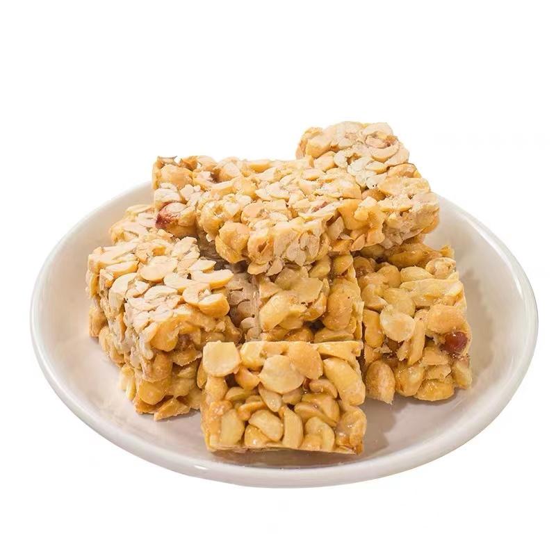 花生酥糖芝麻酥老式手工酥糖小吃