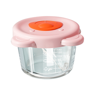 宝宝保鲜盒婴儿辅食存储玻璃罐可蒸煮蛋类羹工具密封冷冻分装饭碗