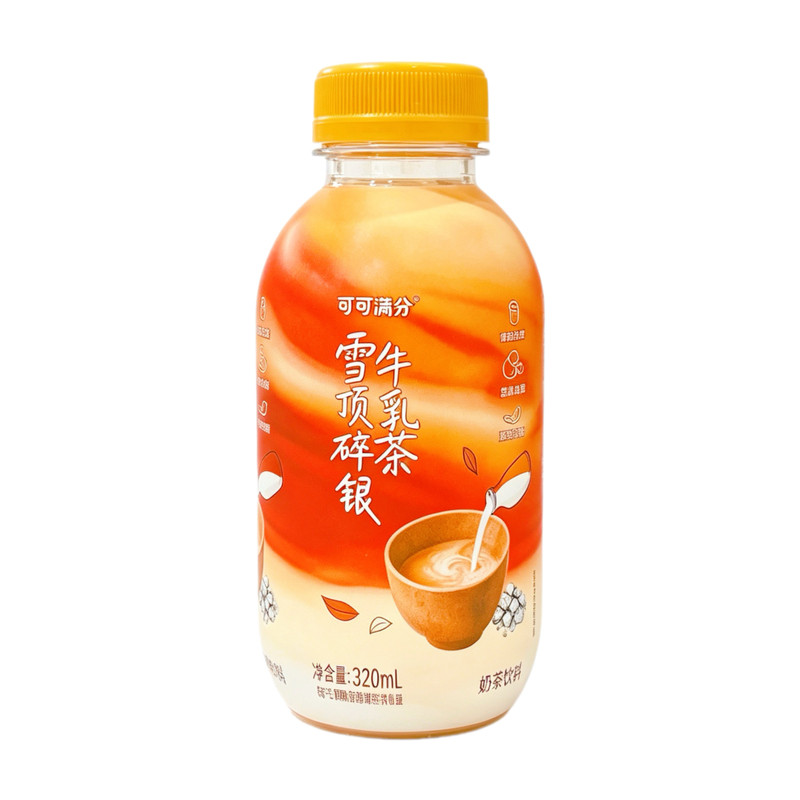可可满分新品奶茶饮料320ml瓶装