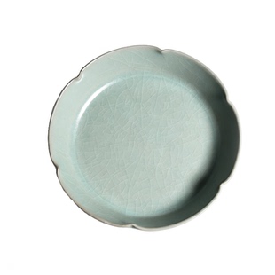 清凉寺仿古釉葵洗原产地寻天青汝窑瓷器茶具壶承葵口盘