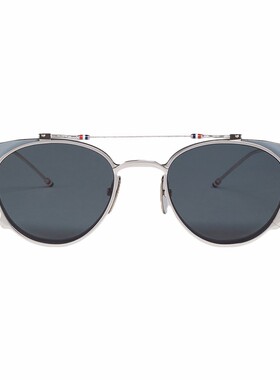 [限时优惠]THOM BROWNE 中性  Horn-Rimmed 太阳镜