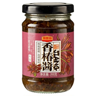 香椿酱山东泰山特产新鲜嫩芽香春芽素食拌面拌饭下饭菜官方旗舰店
