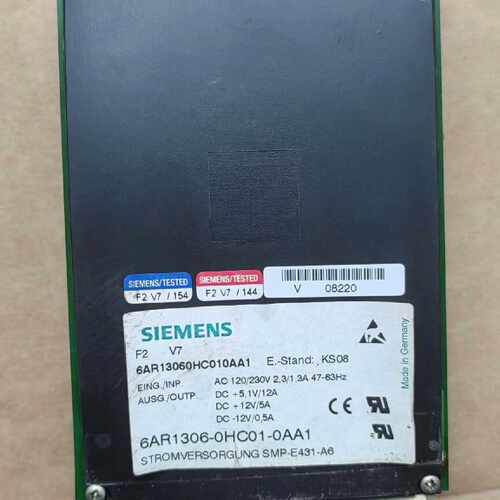 溢价-电源 6AR1306-0HC01-0AA1，实图，