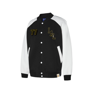 NBA官方东契奇库里春秋棒球服男士美式拼接夹克休闲百搭外套上衣