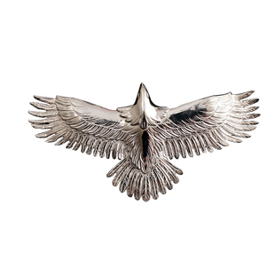 一休高桥吾郎风格HORIZON BLUE/HB 925纯银中号老鹰印第安吊坠