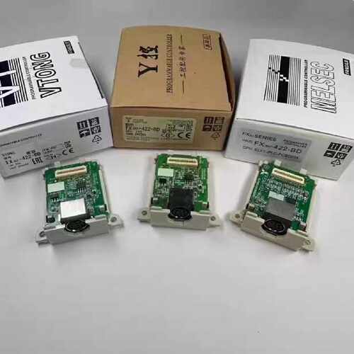 〔议价-可维修〕全新三菱FX3U-232 485 422-BD -CNV F 工业自动化