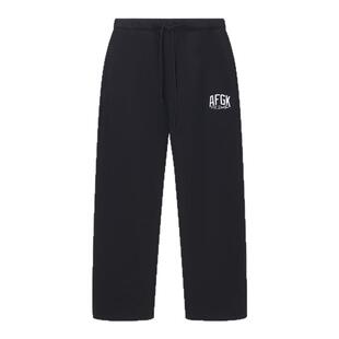 AFGK x KPL王者梦之队联名 刺绣加绒卫裤国潮秋冬男女直筒长裤