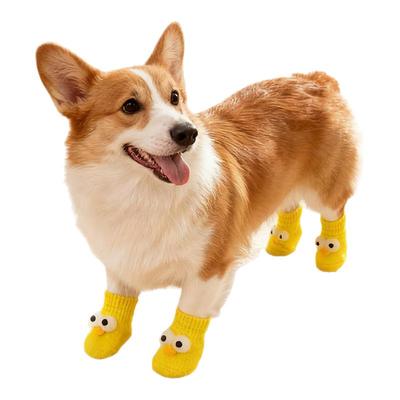 狗狗袜子卡通立体造型防滑保暖