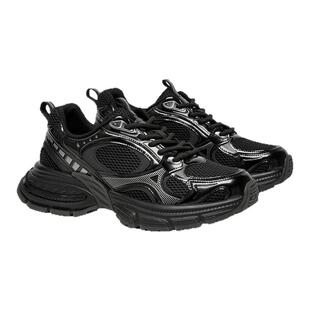 BeauToday厚底老爹鞋男高级感秋冬透气鞋子男运动休闲鞋增高