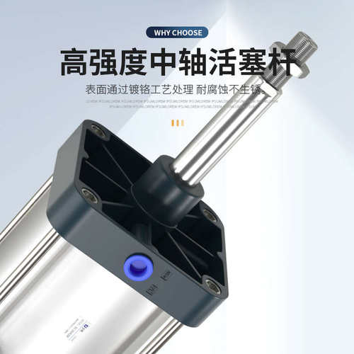 重型气缸大推力大缸径大全QGB标准气缸SC125X160X200X250X300X100