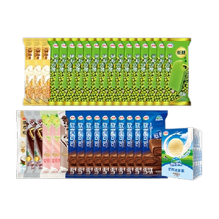 伊利绮炫炫玲珑新品黑巧纤纤莓果味冰淇淋多种口味雪糕组合共12盒