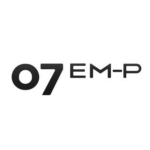 适用于领克07EM-P黑化标金属标替换车尾标哑黑标数字标车贴黑武士