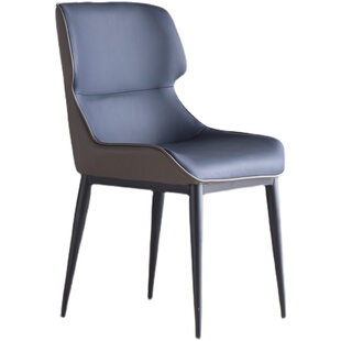 北欧风轻奢餐椅现代简约餐桌靠背椅洽谈美甲椅子家用卧室书房凳子