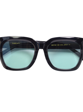 遮光方形时尚女生潮太阳镜