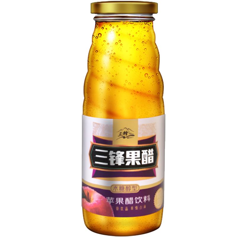 三锋 苹果醋 饮料整箱320*12瓶装果醋醋饮料果醋果汁饮品多地包邮