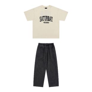 儿童爵士街舞演出服夏季童装潮服套装嘻哈hiphop舞蹈表演服装男童