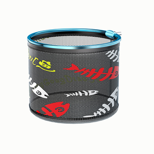 钓鱼配件网兜抄网头通用一体成型黑坑竞技大物钢圈不挂钩加深加厚