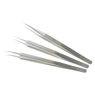 高精密摄子不锈钢弯头特尖头嘴加长燕窝挑毛神器镊子夹电子维修工