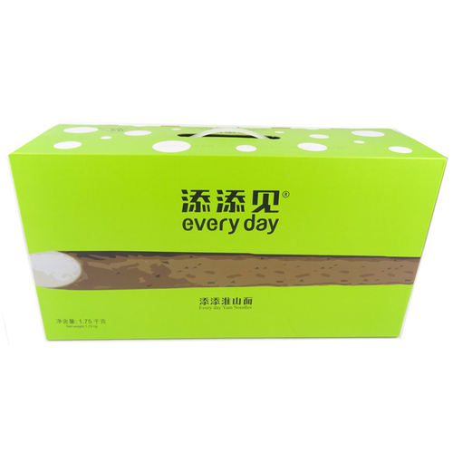 独立包装添添见淮山面广东 精装版麻辣烫火锅面手工山药面整箱